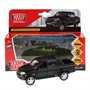 Модель PICKUP-BE UAZ PICKUP матовый черный Технопарк  в коробке - фото 47087050