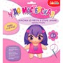 Набор для детского творчества Игрушка из фетра своими руками. Куколка в стиле "Аниме" 4517 - фото 47087436