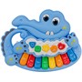 Пианино ZYE-E0306 Музыкальный крокодильчик - фото 47087974