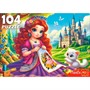 Пазл 104 Принцесса за вышиванием Ф104-4536 - фото 47088327