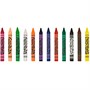 Карандаши восковые 12 цв. Каляка-маляка кругл. КВКМ12-д - фото 47089290