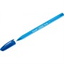 Ручка шариковая Luxor InkGlide 100 Icy синяя 0,7мм трехгранная 16702/12 Bx 286863 - фото 47090707