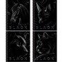 Тетрадь 48 л. клетка BG "Just Black" 378255 - фото 47091028