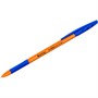 Ручка шариковая синяя 0,7мм Berlingo "Tribase grip orange" 355442 - фото 47091342