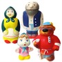 Набор резиновых игрушек Машенька и медведь СИ-361 - фото 47092959