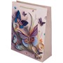 Пакет 26х10х32см 3D с блестками Бабочки 141V-939 - фото 47584702