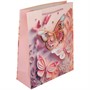 Пакет 26х10х32см 3D с блестками Бабочки 141V-939 - фото 47584703
