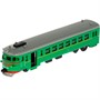 Модель COMTRAIN-19-GN ЭЛЕКТРИЧКА длина 19 см, двери, инерц, зеленый Технопарк в коробке - фото 48070607