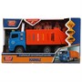 Модель KAMGARB-17PL-BUOG KAMAZ МУСОРОВОЗ 17 см,бачок,инерц,синяя Технопарк в коробке - фото 48426793