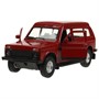 Модель LADA4X42131-13-RD LADA 4x4 2131 12 см, двери, багаж, инерц, красный Технопарк в кор. - фото 48427128