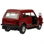 Модель LADA4X42131-13-RD LADA 4x4 2131 12 см, двери, багаж, инерц, красный Технопарк в кор. - фото 48427129