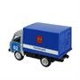Модель A1268510K-W-R УАЗ 3303 полиция UAZ 11 см, двери, инерц. Технопарк в кор. - фото 48427223