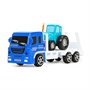 Модель BLUTRA-7-AUTO-WOD синий трактор с автоперевозчиком 7,5 см, синий Технопарк в кор. - фото 48546629