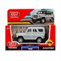 Модель HUNTER-11-SR UAZ хантер длина 10,5 см, инерция, серебристый Технопарк в кор. - фото 48546651