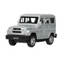 Модель HUNTER-11-SR UAZ хантер длина 10,5 см, инерция, серебристый Технопарк в кор. - фото 48546652