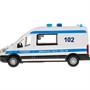 Модель TRANSITVAN-16PLPOL-WH Ford Transit Полиция Технопарк в коробке - фото 48902275