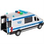 Модель TRANSITVAN-16PLPOL-WH Ford Transit Полиция Технопарк в коробке - фото 48902277