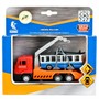 Модель SB-17-24-G-WB Камаз звакуатор+Троллейбус Технопарк  в коробке - фото 48902279