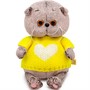 Басик BABY в свитере с сердцем BB-133 - фото 48902280