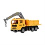Модель 1995464-R свет-звук самосвал кран, 15,5 см, баг.,подв. дет., инер. Технопарк в кор. - фото 48902464
