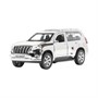Модель PRADO-SL-CH-WOD TOYOTA PRADO ХРОМ 12 см, двери, багаж, инерц, серебрист Технопарк в кор. - фото 48902503