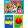 Настольная игра Умка Буба МЕМО.Карточная 50 карточек 4610136737143 - фото 49492800
