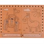 Раскраска 9785506075325 Ферма. Синий трактор. Эко-раскраска крафт-бумага /50/ - фото 49493129