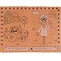 Раскраска 9785506075325 Ферма. Синий трактор. Эко-раскраска крафт-бумага /50/ - фото 49493131