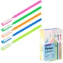 Ручка шариковая OfficeSpace "Funfair neon"синяя  0,6мм, на масляной основе 312035 - фото 53648524