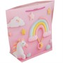 Пакет 18*23*9 см Единорог в виде сумочки 141V-1035 - фото 54343122
