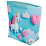 Пакет 18*23*9 см Единорог в виде сумочки 141V-1035 - фото 54343123