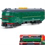Модель COMTRAIN-20PL-WOD Электричка 20 см, 3 кнопки, инерц, зелен Технопарк  в кор. - фото 54343382