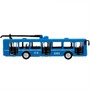 Модель SB-16-65-WB(20-1) МЕТРОПОЛИТЕН ТРОЛЛЕЙБУС 16,5 см, двери, инерц., синий Технопарк  в коробке - фото 54456635