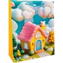 Пакет 26*32*10 см Домики 141V-1028 - фото 55151678