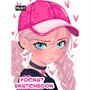 Скетчбук 467-0-159-10075-1 MyArt. Pocket Девушка в кепке - фото 55798934