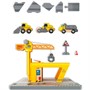 Деревянный Игровой набор Железная дорога Строительный кран E3878_HP - фото 56597515