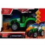Модель 1901A101-R-GREEN ТРАКТОР 15 см Технопарк в коробке - фото 56942181