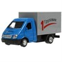 Модель GAZ3302KUNG-13-BU ГАЗ-3302 Газель  12,7 см, двери, багаж, инерц, синий Технопарк в кор. - фото 56942288
