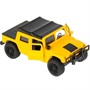 Модель SB-18-09-H1-N(Y)-WB Hummer H1 пикап желтый Технопарк  в коробке - фото 57289396