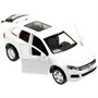 Модель TOUAREG-12-WH VOLKSWAGEN TOUAREG 12 см, двери, багаж, инерц, белый Технопарк в кор. - фото 57289414