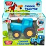 Модель BLUTRA-11-BU-WOD СИНИЙ ТРАКТОР длина 11 см, инерц, синий Технопарк - фото 57289438