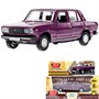 Модель 2105-12-PRP LADA ваз-2105 1997 12 cm, двери, багаж, инерц.баклажан Технопарк в кор. - фото 57289462