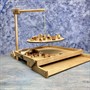 Настольная игра из дерева Балансир с открывающимися крышками M - фото 59065339