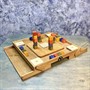 Настольная игра из дерева Цветные кубики Премиум М - фото 59065957