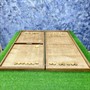 Настольная игра из дерева Вышибалы и Стрельба по мишени на 2-х участников 2 в 1 - фото 59066295