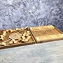 Настольная игра из дерева Башня из колец и Дюжина 2 в 1 - фото 59066429