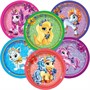 Тарелка бумажная ламинированная Волшебные питомцы 23см 6шт 6040147 - фото 60515280
