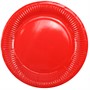 Тарелка бумажная ламинированная Red 18см 6шт 6056643 - фото 60515299