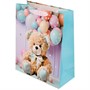 Пакет 26х10х32см Мишка с шарами FG250705004C - фото 60515394