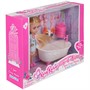 Кукла малышка RR005 в ванной комнате с аксесс. в кор. - фото 62570637